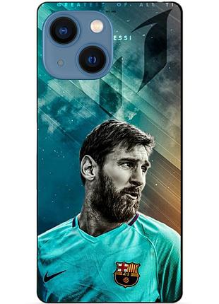 Силіконовий чохол бампер для iphone 13 mini з малюнком leo messi мессі