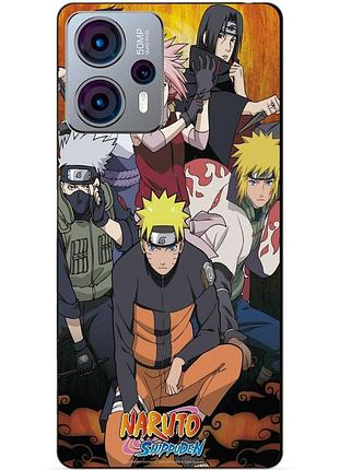 Силіконовий чохол бампер для motorola moto g23 з малюнком naruto наруто аніме