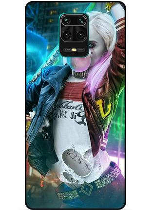Чехол силиконовый бампер для xiaomi redmi note 9 pro с рисунком harley quinn харли квинн joker