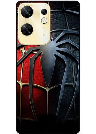 Чехол силиконовый бампер для infinix zero 30 4g с рисунком человек паук spider man