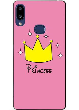 Бампер силиконовый чехол для samsung a10s 2019 galaxy a107f с рисунком princess