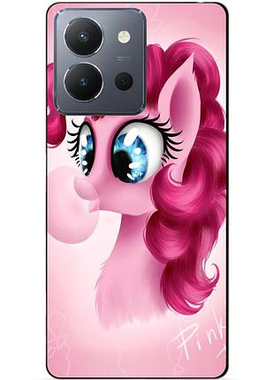 Силіконовий чохол бампер для vivo y36 з малюнком поні пінкі пай мій маленький поні