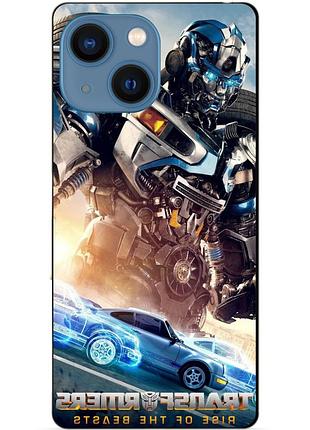 Силіконовий чохол бампер для iphone 13 з малюнком міраж трансформери