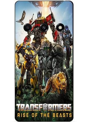 Силіконовий чохол бампер для xiaomi redmi a3 зверобати трансформери transformers