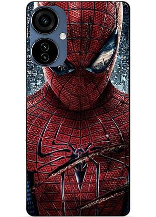 Силіконовий чохол бампер для tecno camon 19 neo людина-павук spider man
