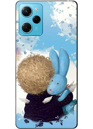 Силіконовий чохол бампер для xiaomi redmi note 12 pro speed edition з малюнком улюблений зайчик гапчинська