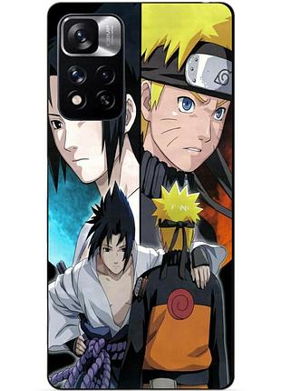 Силіконовий чохол бампер для xiaomi redmi note 11 pro plus 5g з малюнком наруто узумакі naruto