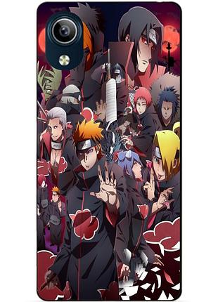 Силіконовий чохол бампер для vivo y91c з малюнком наруто naruto аніме