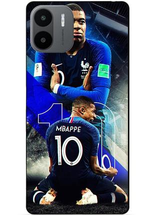 Силіконовий бампер чохол для xiaomi redmi a2 / a1 з малюнком mbappe франція мбаппе