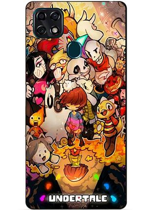 Силіконовий чохол бампер для zte blade 20 smart з малюнком андертейл undertale
