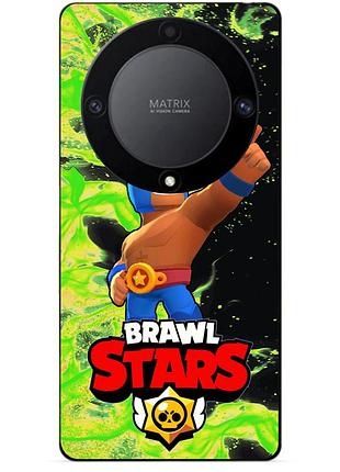 Силіконовий бампер чохол для huawei honor magic 6 lite з героєм бравл ель примо