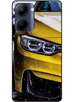 Силіконовий чохол бампер для realme c33 з малюнком bmw бмв машина авто