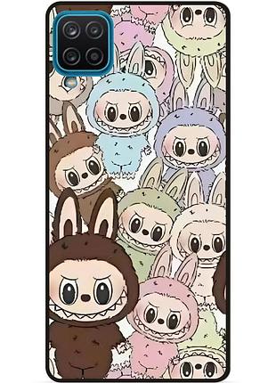 Чехол силиконовый бампер для samsung a22 с картинкой labubu лабубу
