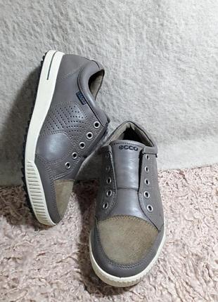 Кожаные кроссовки ecco, 36-36,5 размер