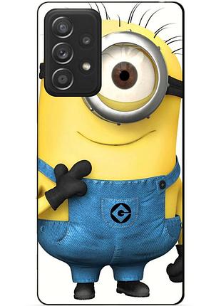 Силіконовий чохол бампер для samsung a32 з малюнком міньйон кевін minion
