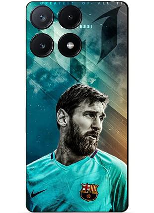 Чехол силиконовый бампер для motorola moto g75 с рисунком leo messi месси
