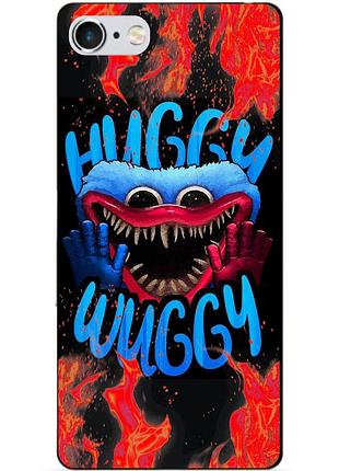 Силиконовый чехол бампер для iphone 6 с рисунком хагги вагги huggy wuggy