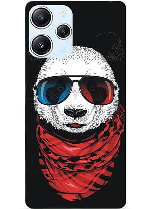 Силіконовий бампер чохол для xiaomi redmi 12 малюнок панда