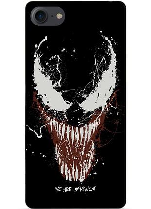 Силіконовий чохол бампер для iphone se 2 2020 з малюнком веном venom