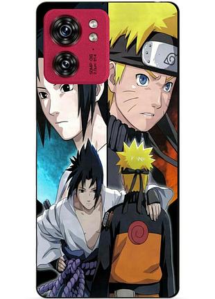 Силіконовий чохол бампер для motorola edge 40 з малюнком наруто узумакі naruto