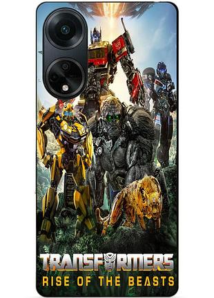 Силіконовий бампер чохол для oppo a98 трансформери transformers