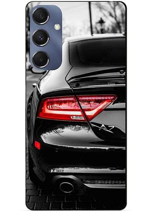 Силиконовый чехол бампер для samsung m34 5g с рисунком audi ауди машина авто