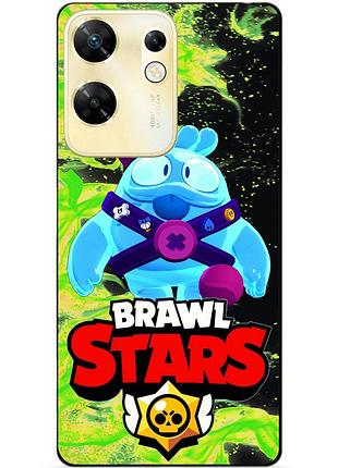 Силіконовий бампер чохол для infinix zero 30 4g з героєм бравл скуїк