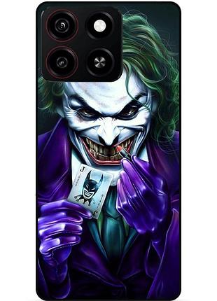Силіконовий бампер чохол для zte blade a35 з малюнком joker джокер