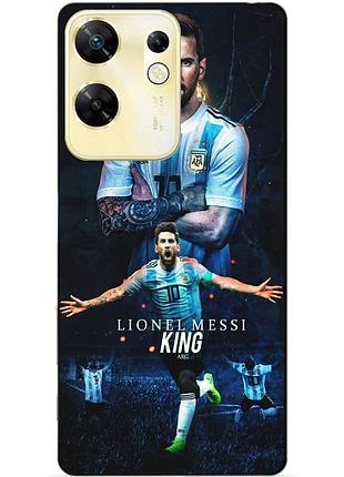 Силіконовий чохол бампер для infinix zero 30 4g з малюнком messi or мессі