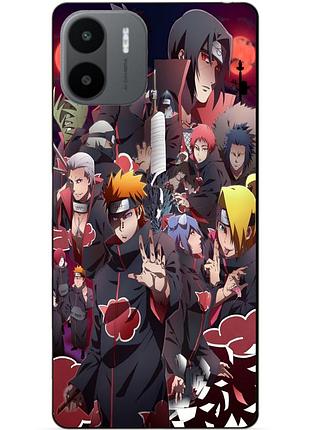 Силиконовый чехол бампер для xiaomi redmi a2 / a1 с рисунком наруто naruto аниме