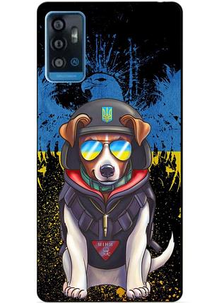 Силіконовий чохол бампер для zte blade a71 з малюнком пес патрон