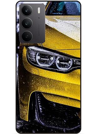 Силіконовий чохол бампер для realme c75 з малюнком bmw бмв машина авто