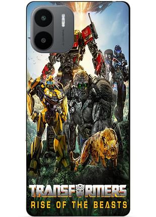 Силіконовий чохол бампер для xiaomi redmi a2 / a1 зверобати трансформери transformers