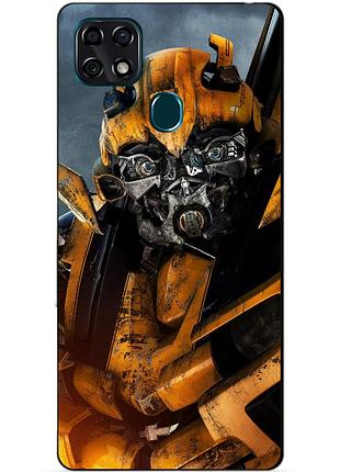 Силіконовий чохол бампер для zte blade 20 smart з малюнком бамблбі bumblebee трансформери