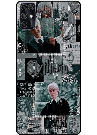 Чохол силіконовий бампер для zte blade v2020 smart з малюнком slytherin слизерин драко малфой гаррі поттер