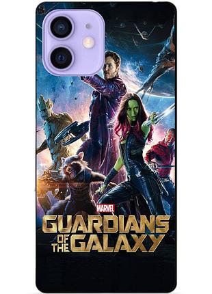 Силіконовий чохол бампер для iphone 12 mini стражі галактики guardians of the galaxy
