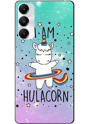 Силіконовий чохол бампер для samsung a26 з малюнком єдиноріг поні