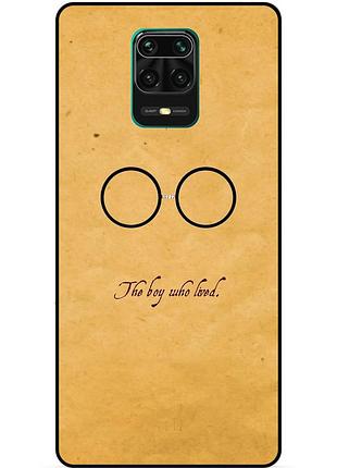Чохол силіконовий бампер для xiaomi redmi note 9s з малюнком гаррі поттер harry potter окуляри