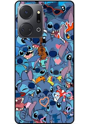Силіконовий бампер чохол для huawei honor x7a стіч stitch