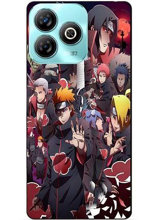 Силіконовий чохол бампер для zte blade a75 з малюнком наруто naruto аніме