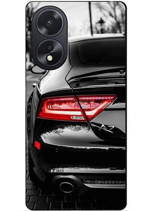 Силіконовий чохол бампер для oppo a38 з малюнком audi ауді машина авто