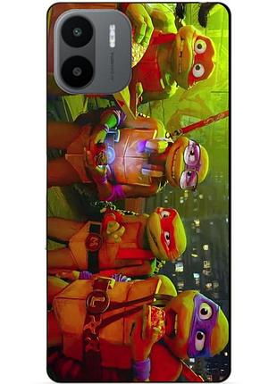 Силиконовый чехол бампер для xiaomi redmi a2 / a1 черепашки ниндзя
