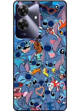 Чехол силиконовый бампер для realme note 60x лило и стич stitch