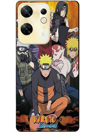 Силіконовий чохол бампер для infinix zero 30 4g з малюнком naruto наруто аніме