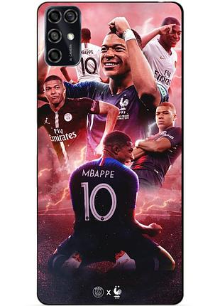 Чехол силиконовый бампер для zte blade v2020 smart с рисунком килиан мбаппе mbappe