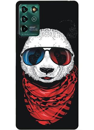 Чехол силиконовый бампер для zte blade v30 vita с рисунком панда