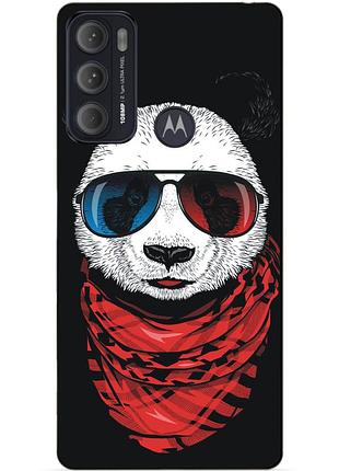 Силіконовий чохол бампер для motorola moto g60 з малюнком панда