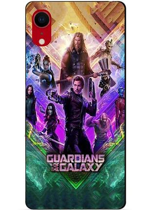 Силіконовий чохол бампер для iphone xr з малюнком стражі галактики guardians of the galaxy