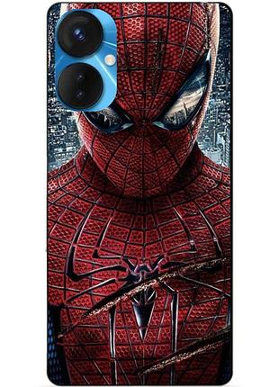 Силіконовий бампер чохол для tecno spark 9 pro людина павук spider man
