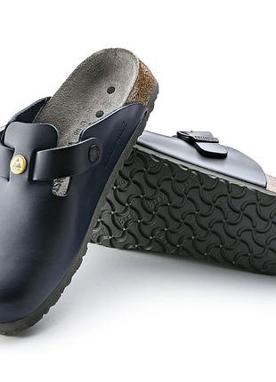 Шкіряні сабо глоги birkenstock boston leather